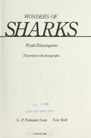 Cover of Wonder of Sharks