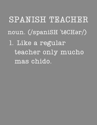 Book cover for Spanish Teacher