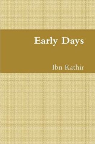 Cover of Early Days