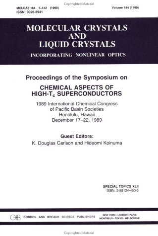 Cover of Proceedings Sympo Chem Aspe Hi