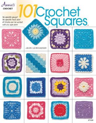 Book cover for 101 Crochet Squares