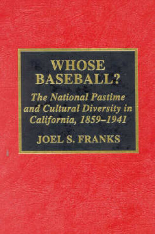 Cover of Whose Baseball?