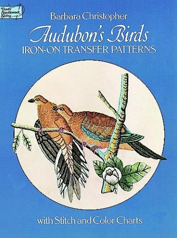 Book cover for Audubon's Birds Iron-on Transfer Patterns