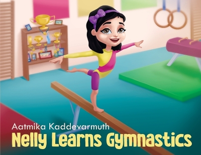 Book cover for Nelly Learns Gymnastics