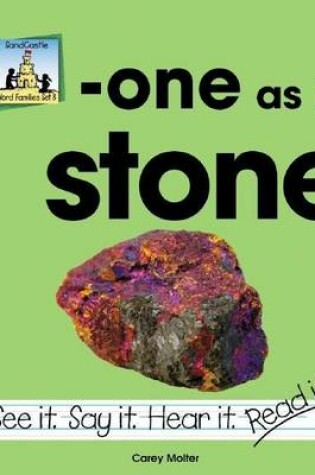 Cover of One as in Stone
