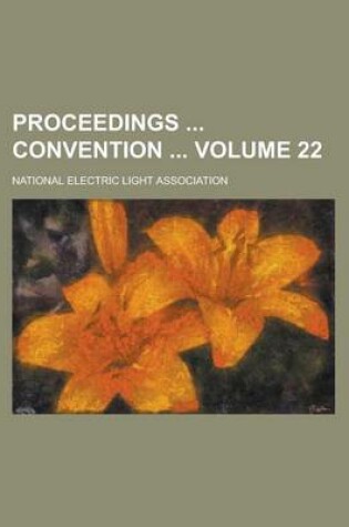 Cover of Proceedings Convention Volume 22