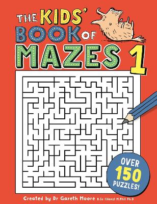 Book cover for The Kids' Book of Mazes 1