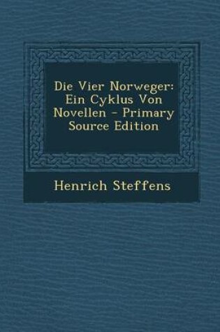 Cover of Die Vier Norweger