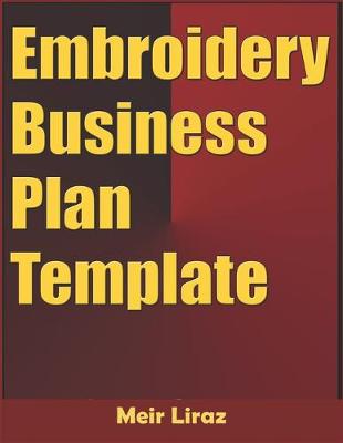 Book cover for Embroidery Business Plan Template