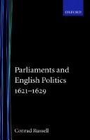 Book cover for Parliaments and English Politics, 1621-29