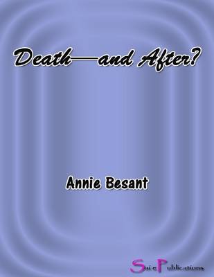 Book cover for Death-and After?