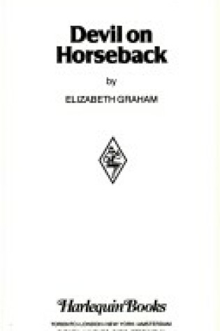 Cover of Devil on Horseback