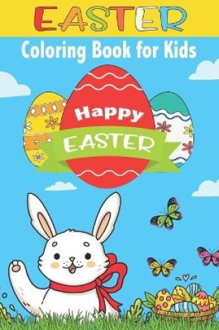 Cover of Easter Coloring Book For Kids