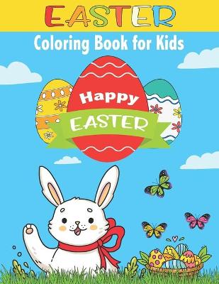 Book cover for Easter Coloring Book For Kids