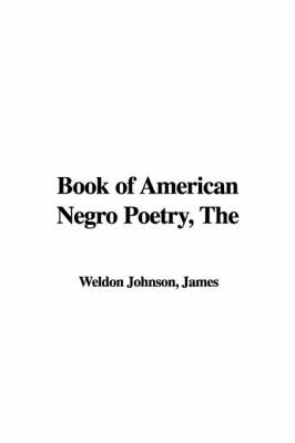 Cover of The Book of American Negro Poetry