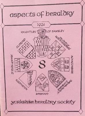 Cover of Journal of the Yorkshire Heraldry Society 1994