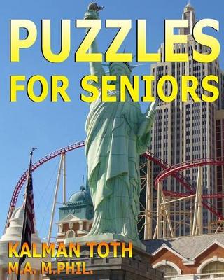 Book cover for Puzzles for Seniors