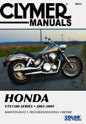 Book cover for Honda VTX1300 Series Motorcycle (2003-2009) Service Repair Manual