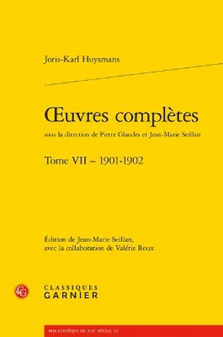 Cover of Oeuvres Completes