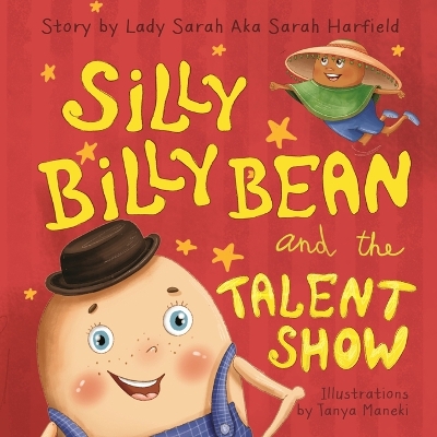 Book cover for Silly Billy Bean and the Talent Show