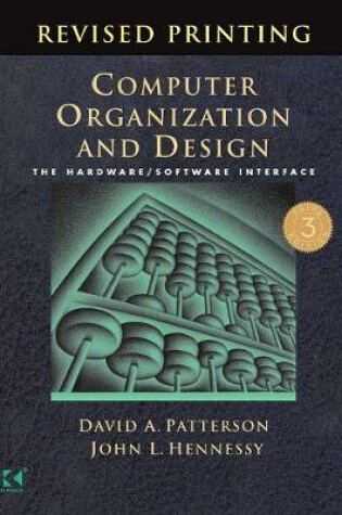 Cover of Computer Organization and Design, Revised Printing, Third Edition