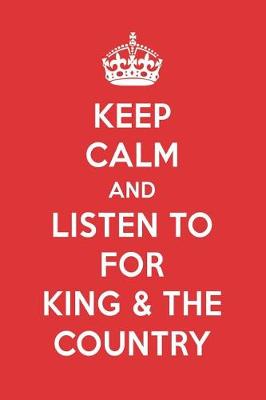 Book cover for Keep Calm and Listen to for King & Country