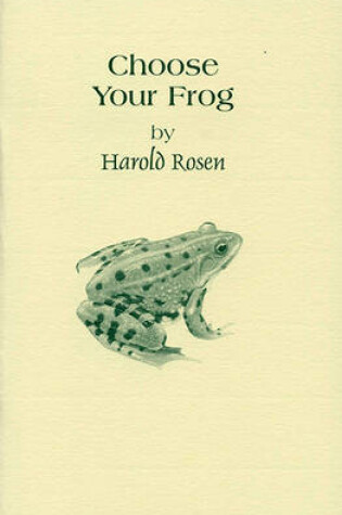 Cover of Choose Your Frog