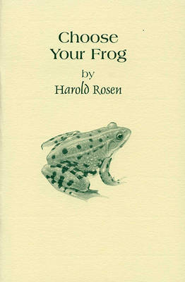 Book cover for Choose Your Frog