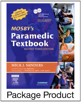 Book cover for Mosby's Paramedic Textbook (Revised Reprint), Workbook (Revised Reprint) and RAPID Paramedic (Revised Reprint)  Package