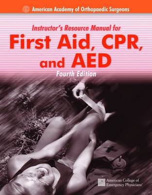 Book cover for First Aid CPR and AED