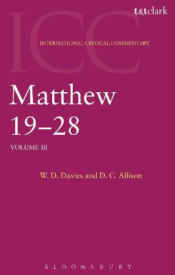 Book cover for Matthew 19-28