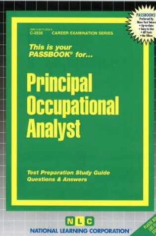 Cover of Principal Occupational Analyst