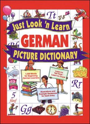 Book cover for Just Look 'n Learn Picture Dictionaries: Just Look 'n Learn German Picture Dictionary