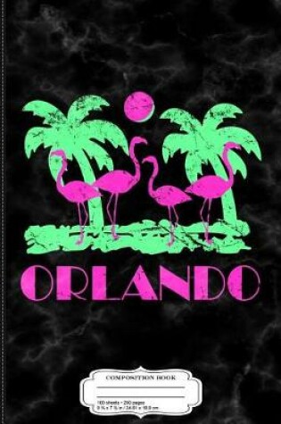 Cover of Vintage Orlando Florida Composition Notebook