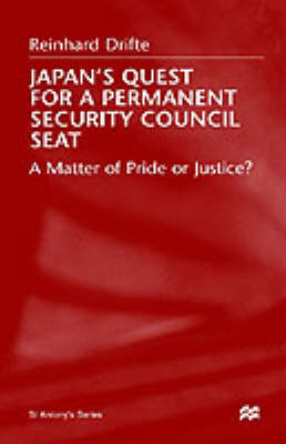 Book cover for Japan's Quest For A Permanent Security Council Seat