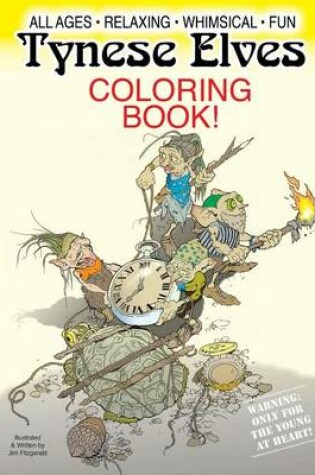 Cover of Tynese Elves coloring book