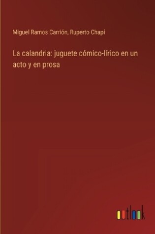 Cover of La calandria