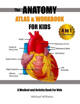 Book cover for The Anatomy Atlas & Workbook for Kids