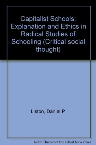 Cover of Capitalist Schools