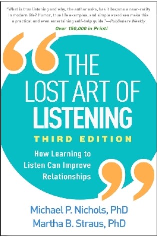 Cover of The Lost Art of Listening