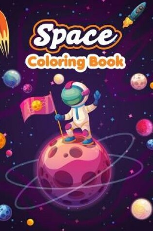 Cover of Space coloring book