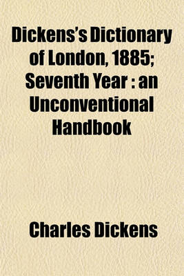 Book cover for Dickens's Dictionary of London, 1885; Seventh Year