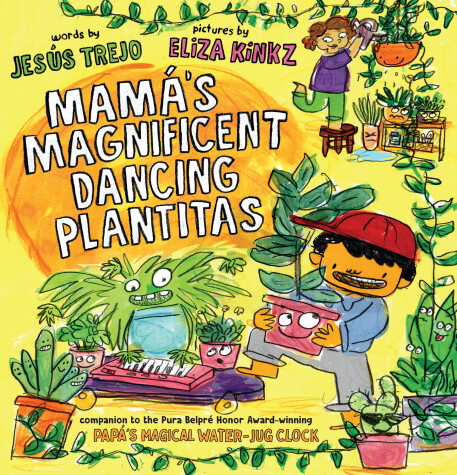 Book cover for Mamá's Magnificent Dancing Plantitas