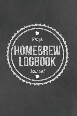 Book cover for Homebrew Logbook Recipe Journal