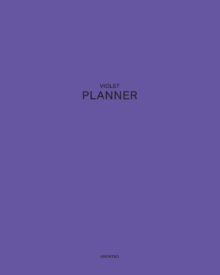 Cover of Undated Violet Planner