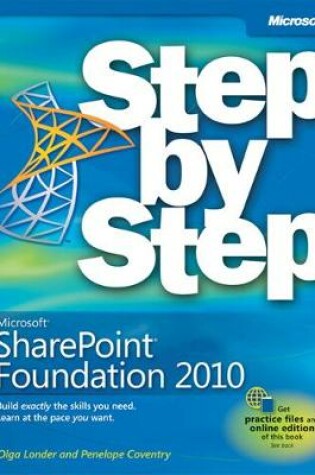 Cover of Microsoft SharePoint Foundation 2010 Step by Step