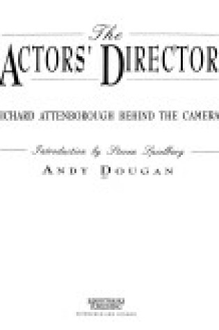 Cover of Actor's Director