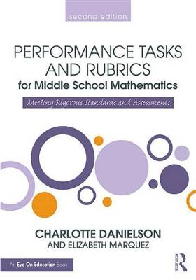 Book cover for Performance Tasks and Rubrics for Middle School Mathematics