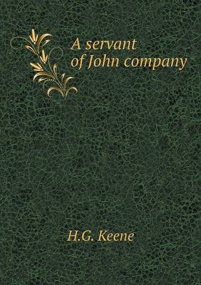 Book cover for A servant of John company