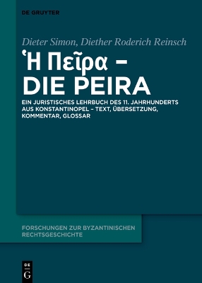 Cover of &#7977; &#928;&#949;&#8150;&#961;&#945; - Die Peira